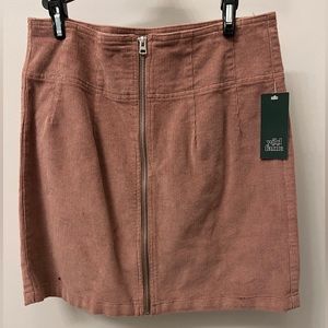 Corduroy skirt